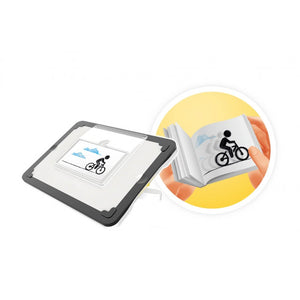 3-in-1 Tablet mit Hintergrundbeleuchtung - tablude.com