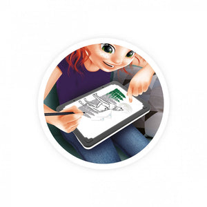 3-in-1 Tablet mit Hintergrundbeleuchtung - tablude.com