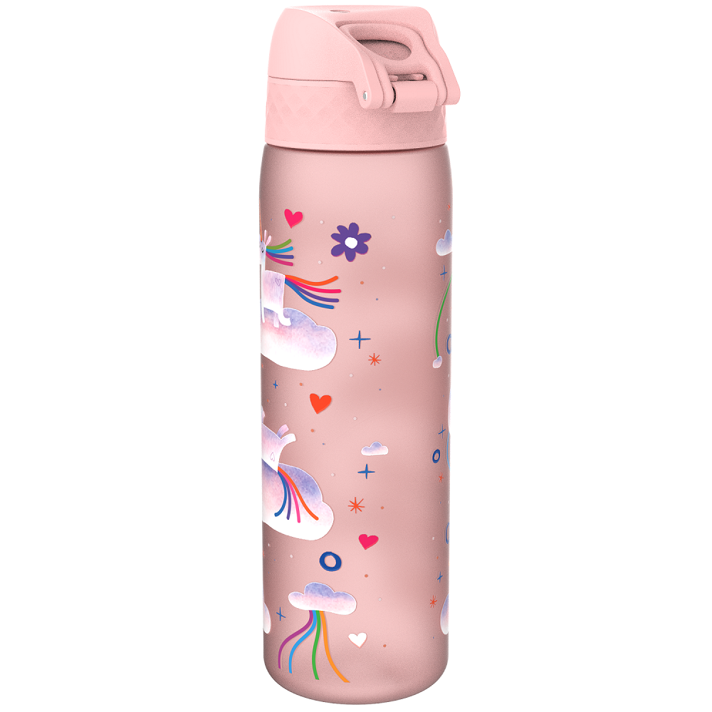 Trinkflasche für Kinder 500 ml - Einhorn-Regenbogen