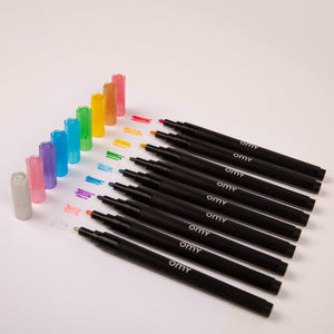 Marker - Glitter 9 Stk. - tablude.com