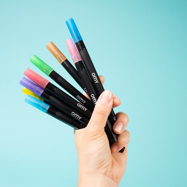 Marker - Glitter 9 Stk. - tablude.com