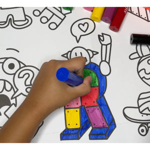 Große Marker - Jumbo 9 Stück. - tablude.com