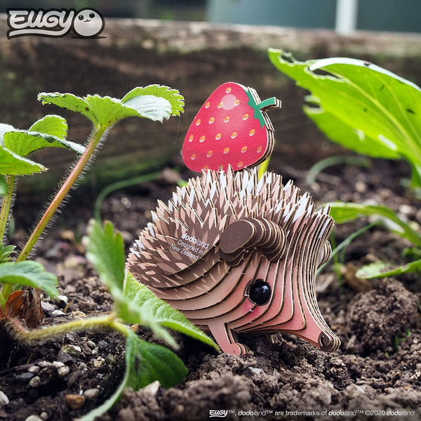 Eko Układanka 3D Eugy - Jeż - tablude.com