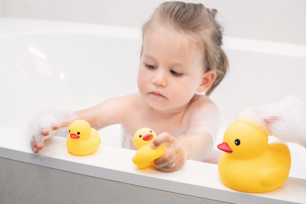 Badeenten 5 Stück ohne Loch