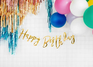 Banner Girlande – Happy Birthday