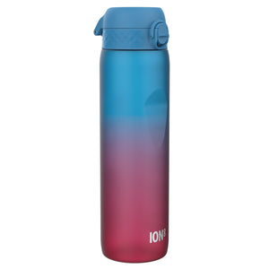 Trinkflasche 1000 ml - Motivator Farbverlauf Blau/Rosa