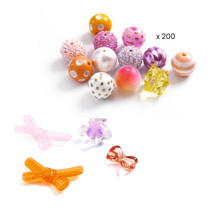 Set zum Basteln von Schmuck - Goldene Blasen - tablude.com