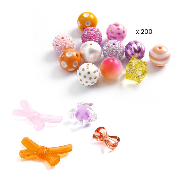 Set zum Basteln von Schmuck - Goldene Blasen - tablude.com