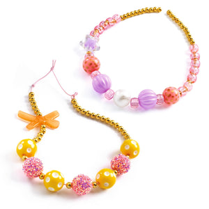Set zum Basteln von Schmuck - Goldene Blasen - tablude.com