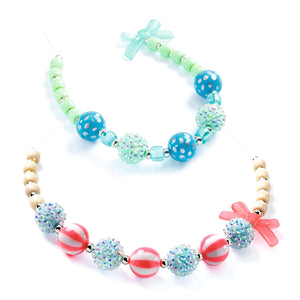 Set zum Basteln von Schmuck - Silberne Blasen - tablude.com