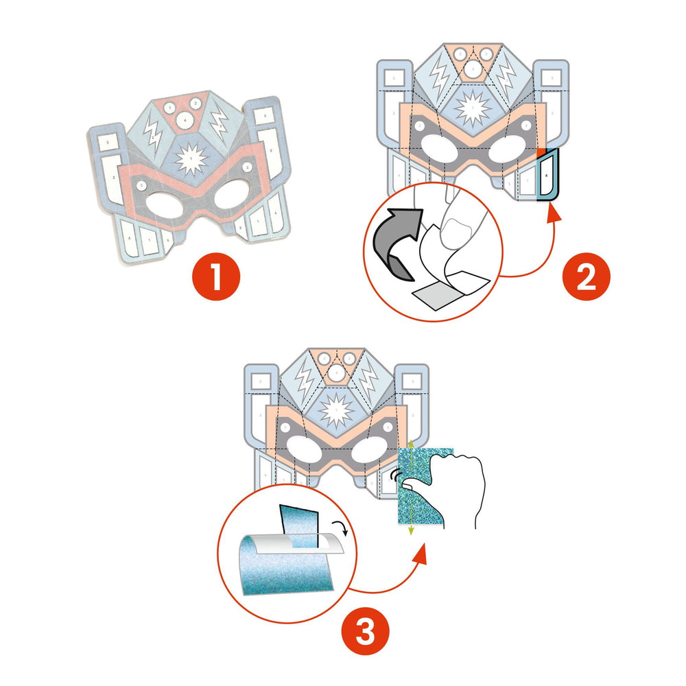 Do it yourself – Superroboter-Masken - tablude.com