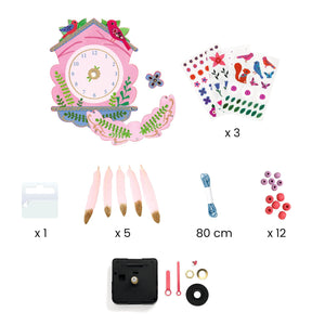 Kunstset aus der Serie DIY – Uhr - tablude.com