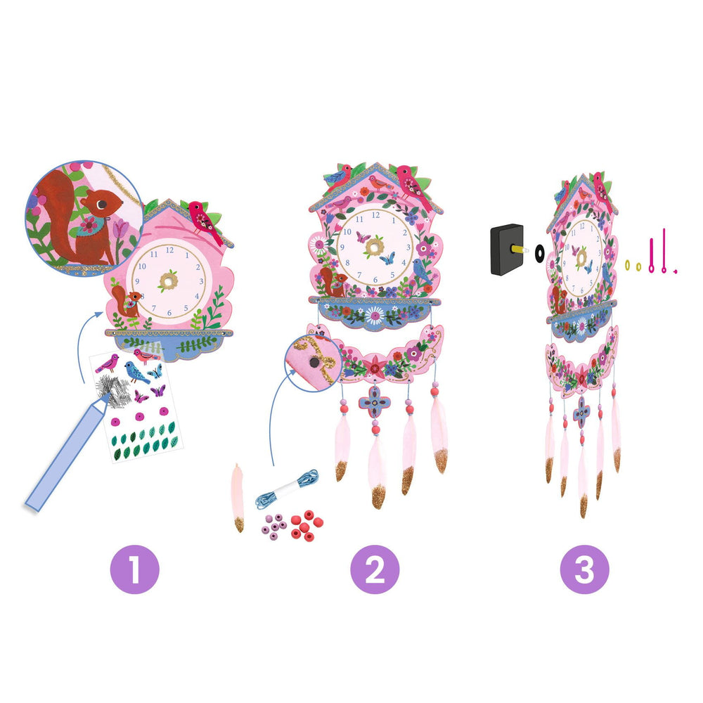 Kunstset aus der Serie DIY – Uhr - tablude.com