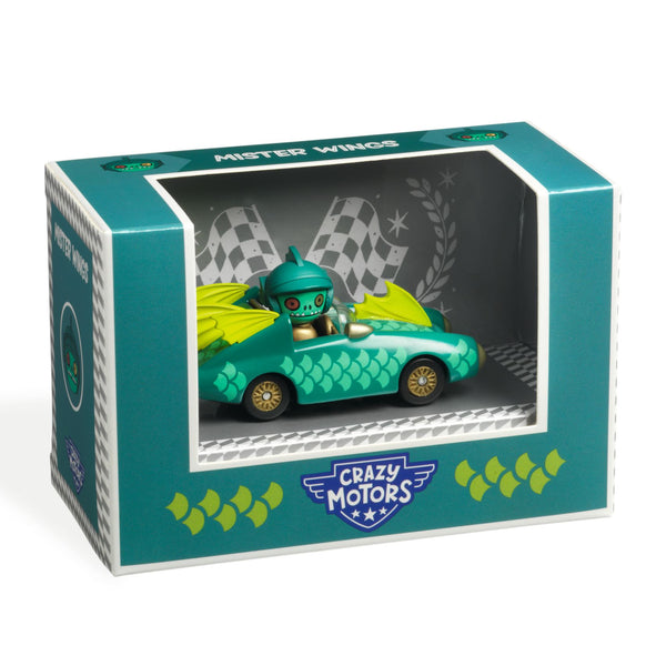 Samochód Djeco Crazy Motors - Mister Wings - tablude.com
