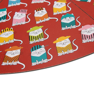 Beobachtungsspiel – Katze mit Hut - tablude.com