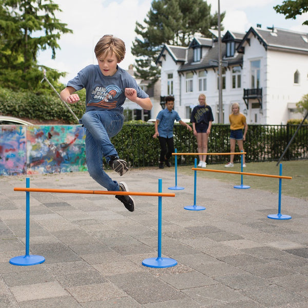Sportspiel – 2 in 1 Limbo / Hürdenlauf - tablude.com