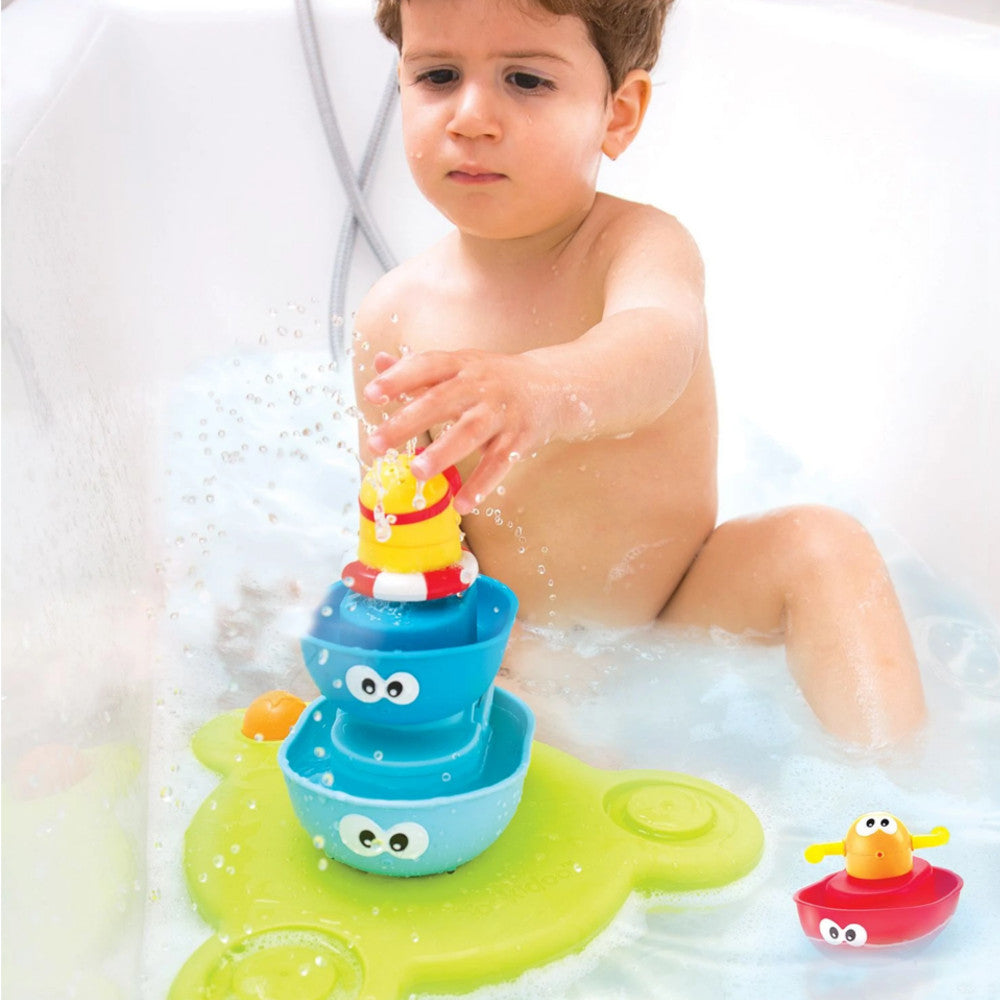 Badespielzeug – Springbrunnen mit Booten - tablude.com