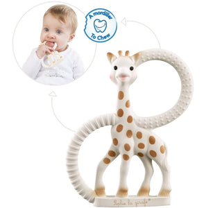 Weicher Beißring Sophie die Giraffe  - So'Pure - tablude.com