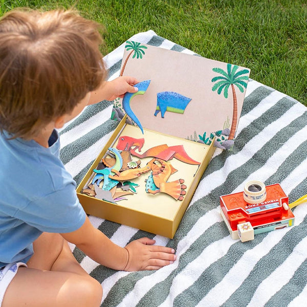 Magnetisches Puzzle – Dinosaurier - tablude.com