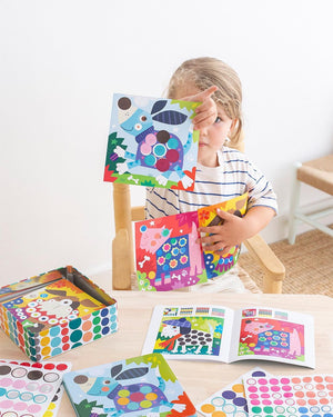 Kreativset mit Stickern – Hund - tablude.com