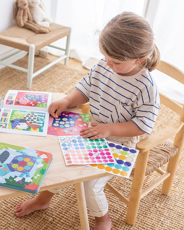 Kreativset mit Stickern – Hund - tablude.com