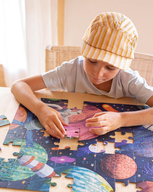 Im Dunkeln leuchtendes Puzzle – Sonnensystem 5+ - tablude.com