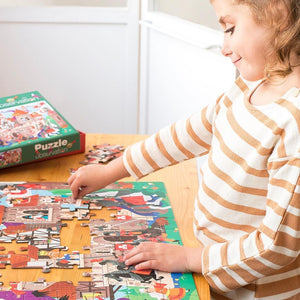 Beobachtungspuzzle – Schloss 104 Teile 5+ - tablude.com