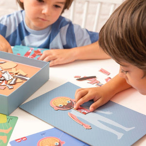 Magnetisches Puzzle – Der menschliche Körper - tablude.com