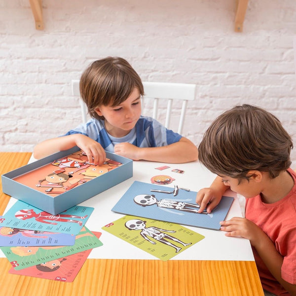 Magnetisches Puzzle – Der menschliche Körper - tablude.com