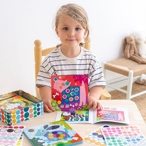 Kreativset mit Stickern – Hund - tablude.com