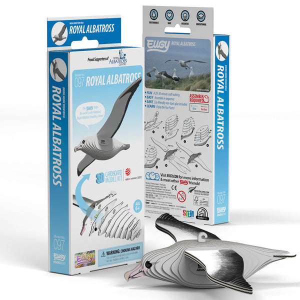 Öko-Puzzle 3D – Königsalbatros - tablude.com