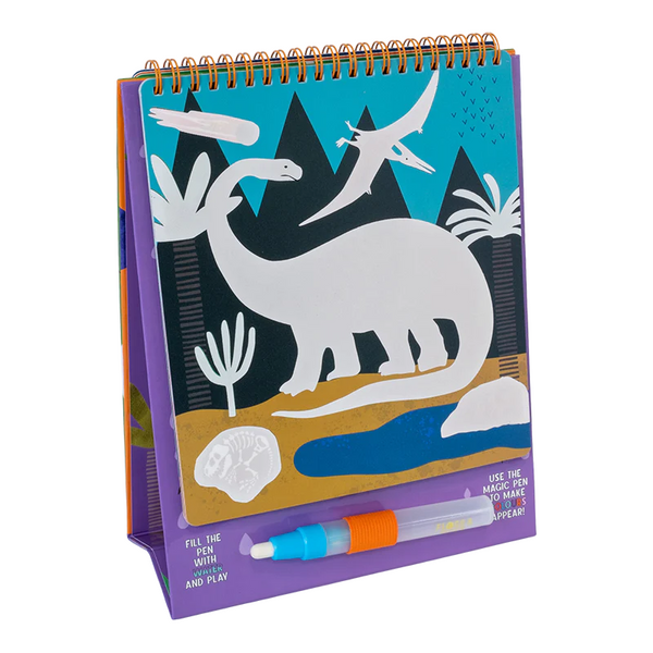 Magisches Aquarellbuch mit Unterstützung - Dinosaurier - tablude.com