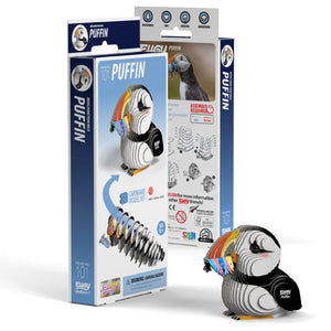 Öko-Puzzle 3D – Papageientaucher - tablude.com