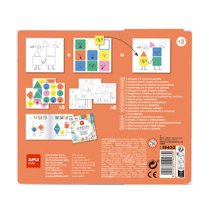 Set mit Aufklebern – Emotionen - tablude.com