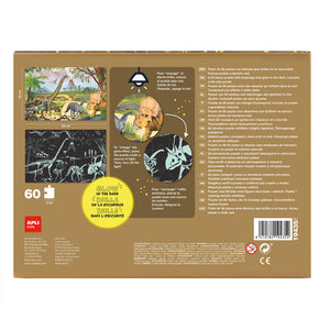 Im Dunkeln leuchtendes Puzzle – Dinosaurier 4+ - tablude.com