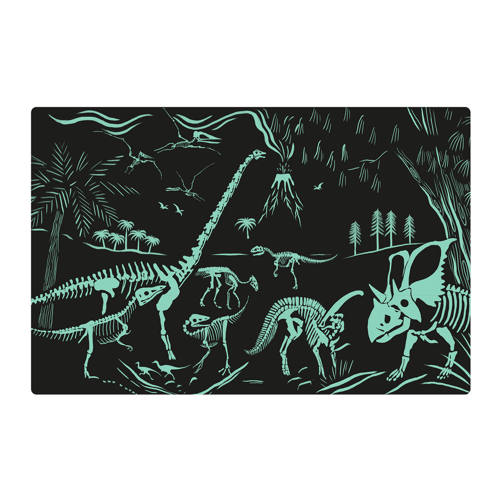 Im Dunkeln leuchtendes Puzzle – Dinosaurier 4+ - tablude.com