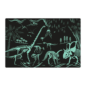 Im Dunkeln leuchtendes Puzzle – Dinosaurier 4+ - tablude.com