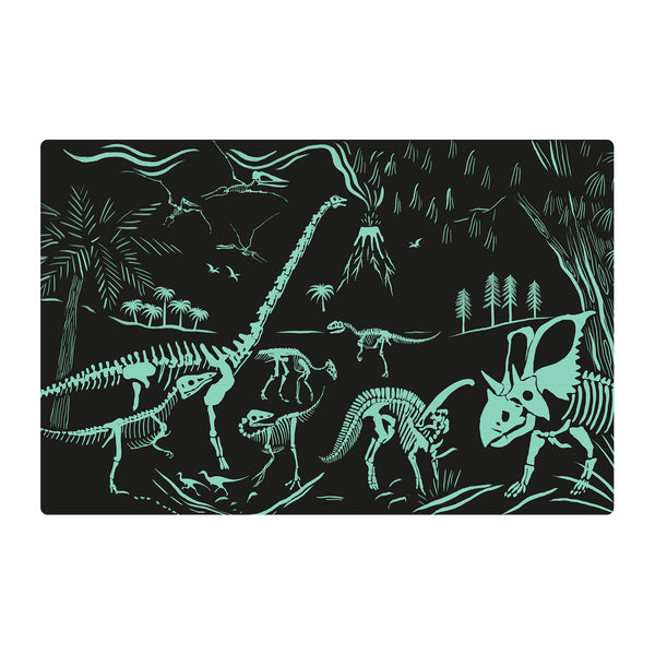 Im Dunkeln leuchtendes Puzzle – Dinosaurier 4+ - tablude.com
