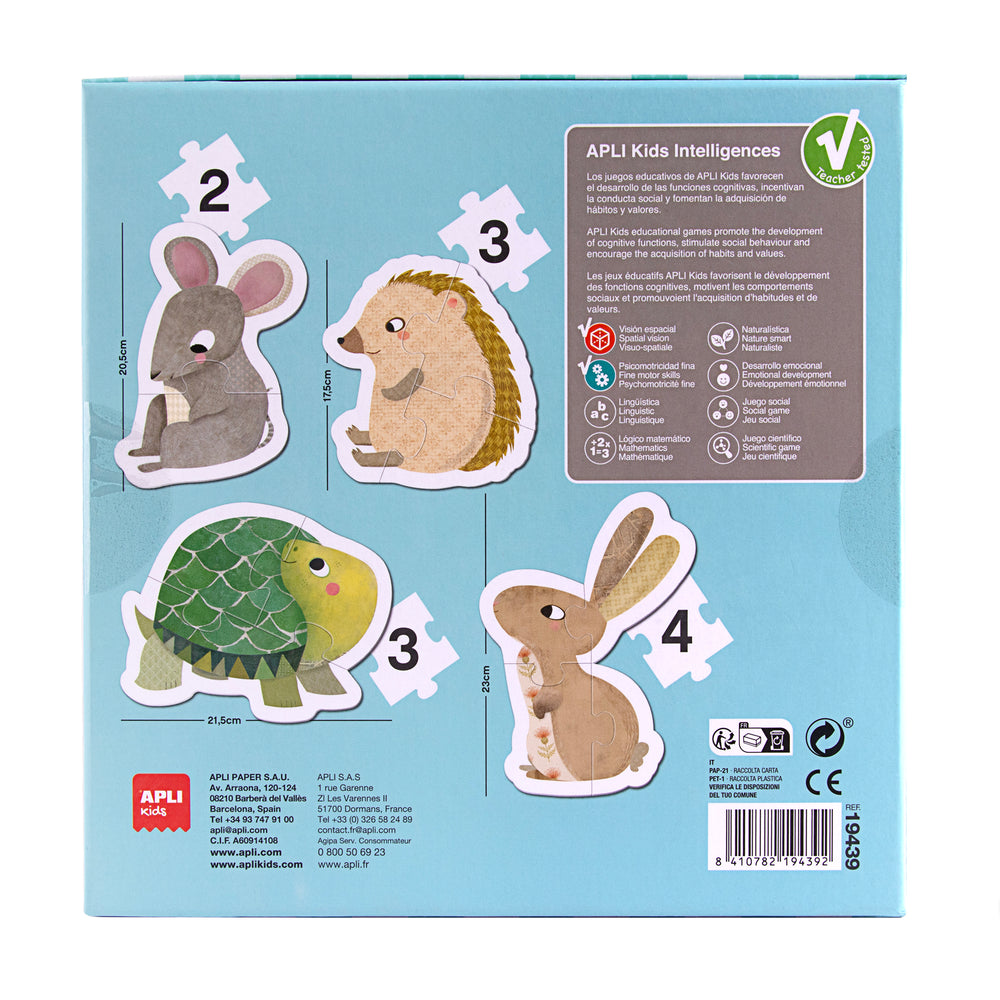 Progressive Puzzles – Tiere 2+ - tablude.com