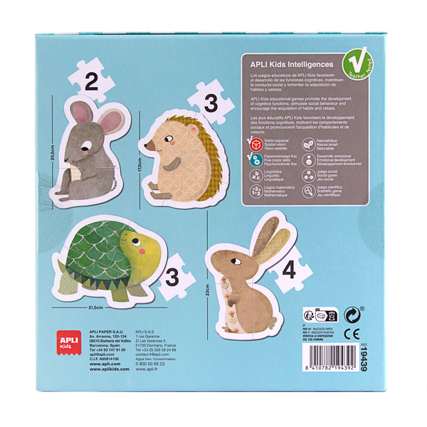 Progressive Puzzles – Tiere 2+ - tablude.com
