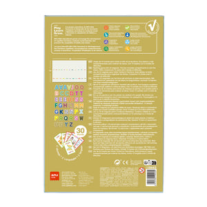 Magnetisches Puzzle – Alphabet - tablude.com