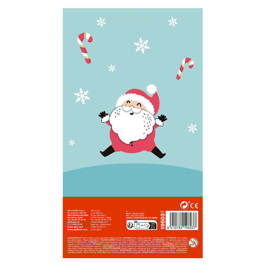 Weihnachtsaufkleber – Weihnachtskugeln, Weihnachtsmann - tablude.com