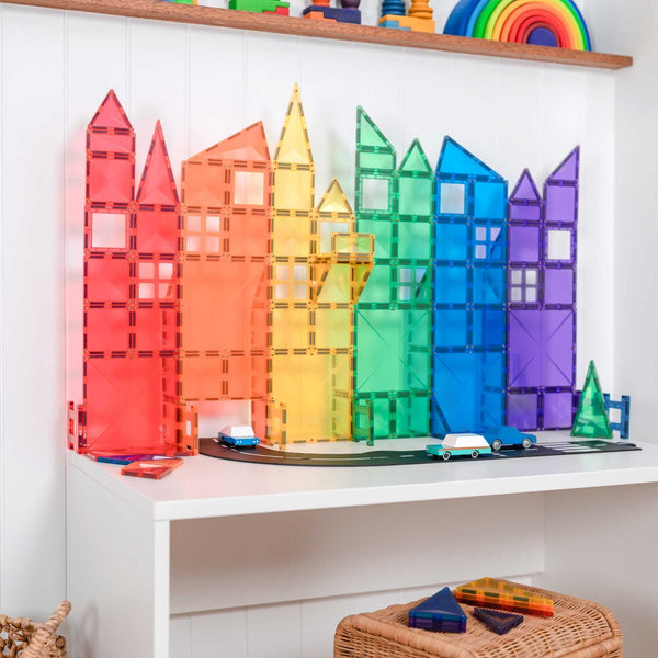 Magnetbausteine – Rainbow Creative Pack 102 Teile - tablude.com
