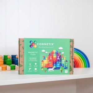 Magnetbausteine – Rainbow Creative Pack 102 Teile - tablude.com