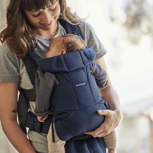 Babytrage MOVE 3D Mesh – Marineblau