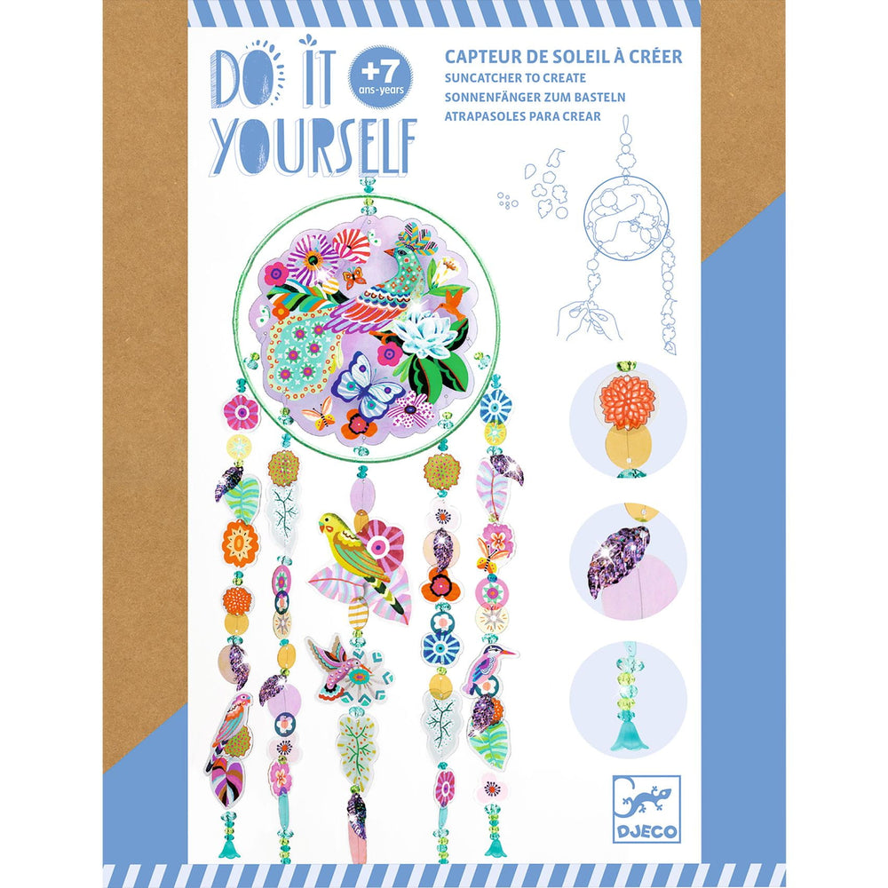 DIY-Kunstset – Lichtfänger Paradiesvogel - tablude.com