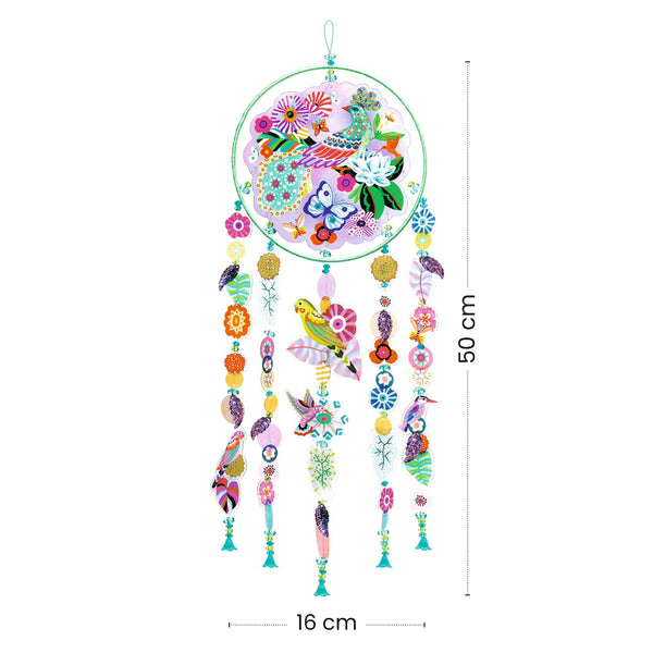 DIY-Kunstset – Lichtfänger Paradiesvogel - tablude.com