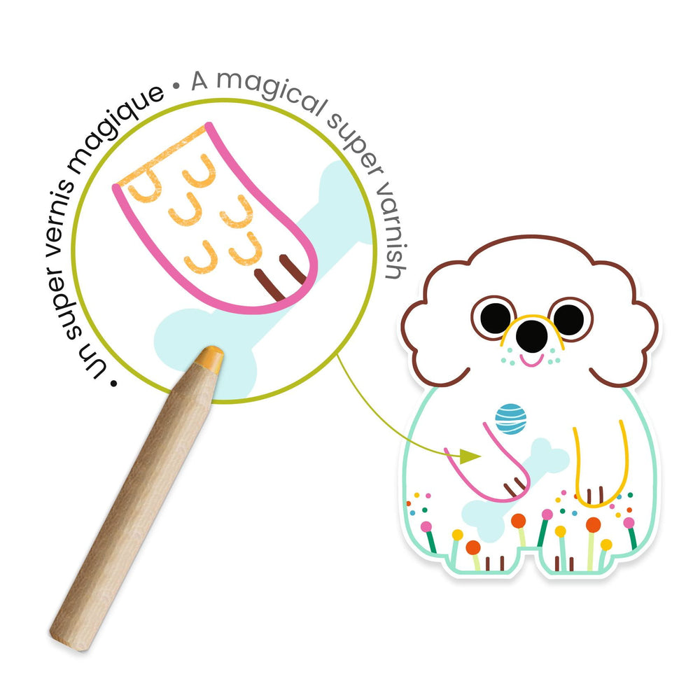Magische Malbücher  - Haustiere - tablude.com