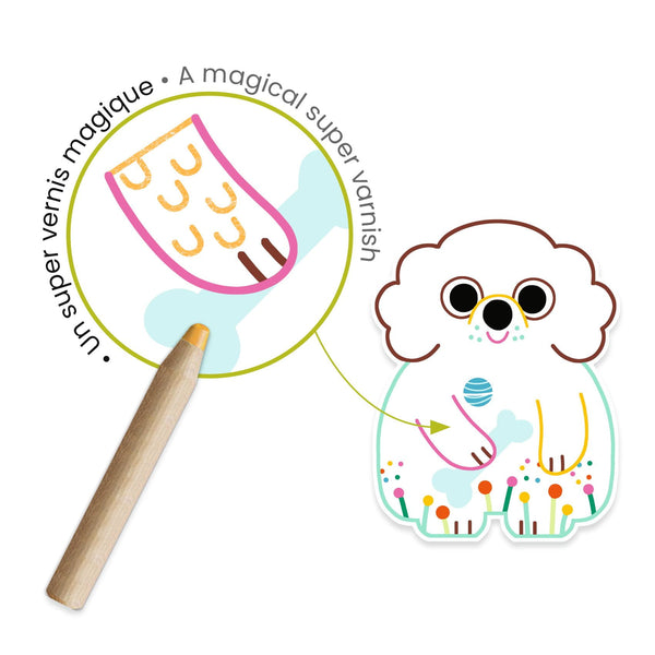 Magische Malbücher  - Haustiere - tablude.com