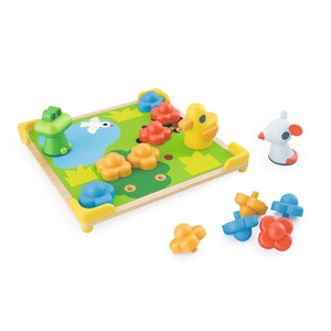 Mozaika Ducky&Co Djeco - Kolorowe obrazki - tablude.com